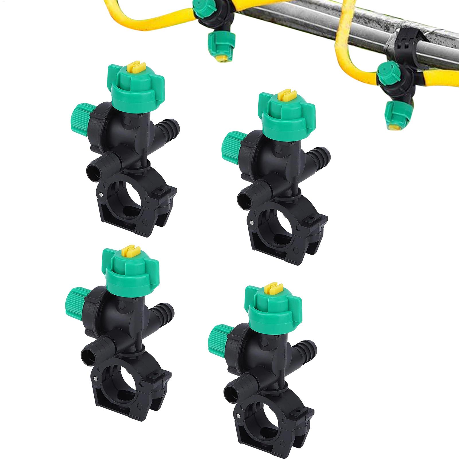 Gardening Tools And Equipment - Misting Nozzles 4 Piece Fan Shaped