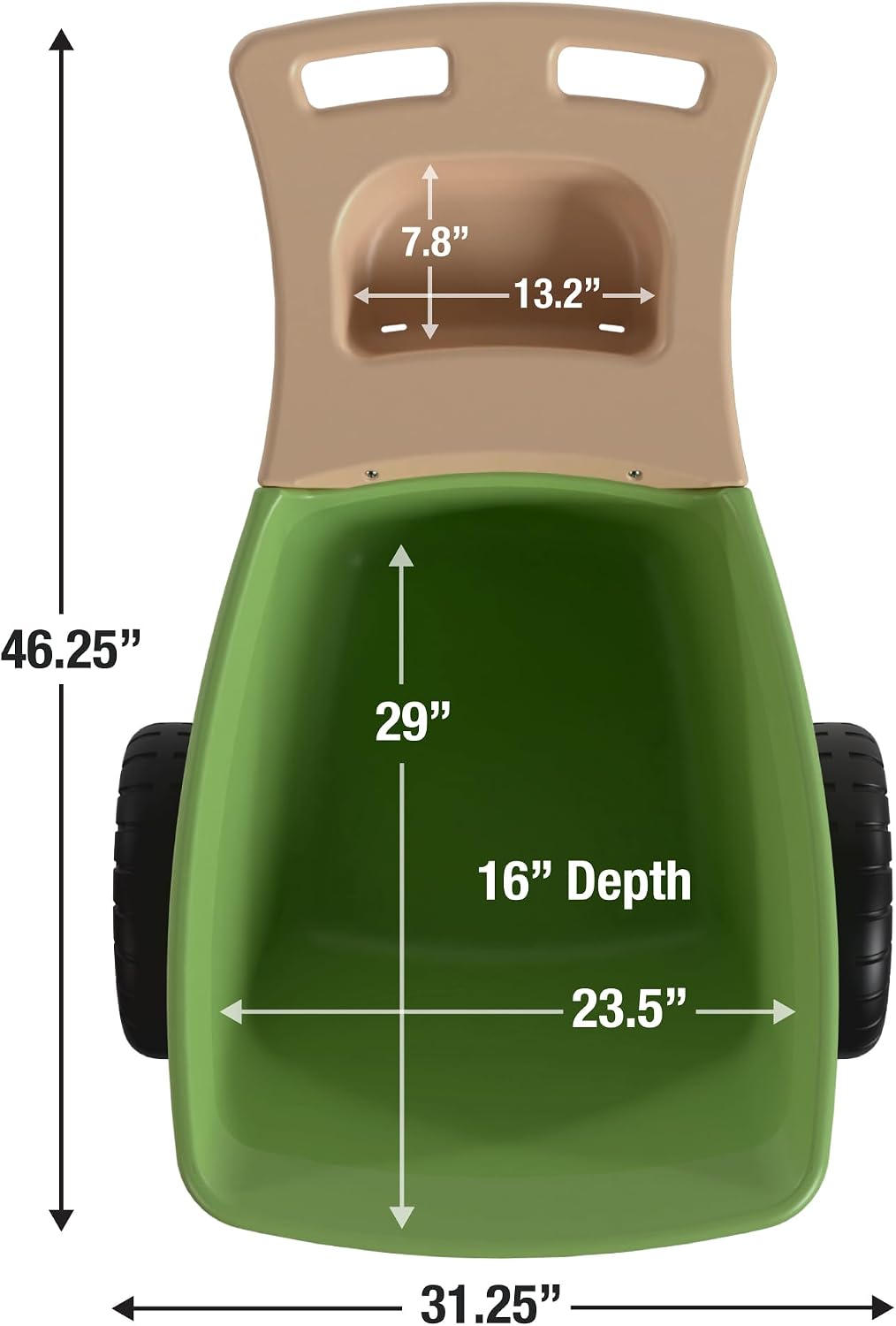 Durable Wheelbarrow Easy Haul  - огляд і ціна Gardening Tools Made In Usa