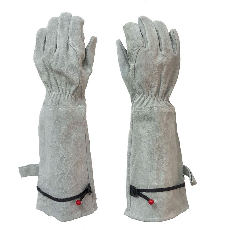 Cowhide Long Tube Garden Glove - огляд і ціна Garden Gloves Thorn Proof