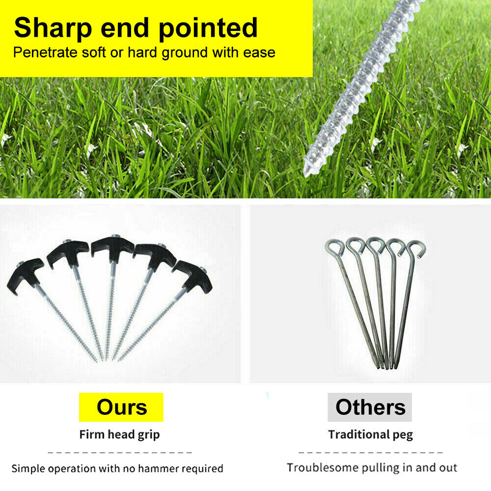 20Pcs Heavy Duty Screw Steel T - огляд і ціна Gardening Tools Screwfix