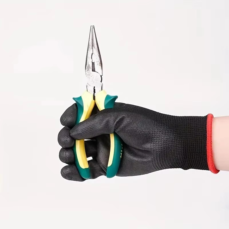 10 Pairs Polyester Nylon PU Co - огляд і ціна Garden Gloves Thorn Proof