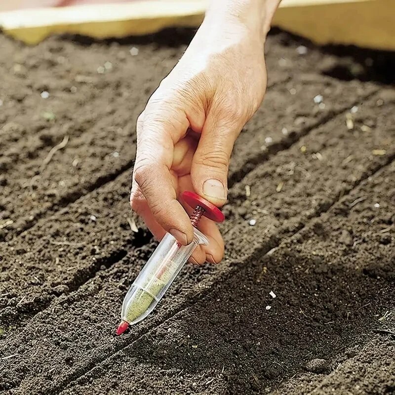 Manual Syringe Type Seed Sower - огляд і ціна Gardening Tools And Uses