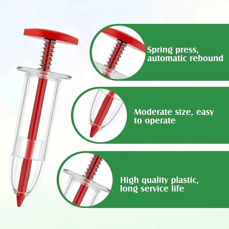Manual Syringe Type Seed Sower - огляд і ціна Gardening Tools And Uses
