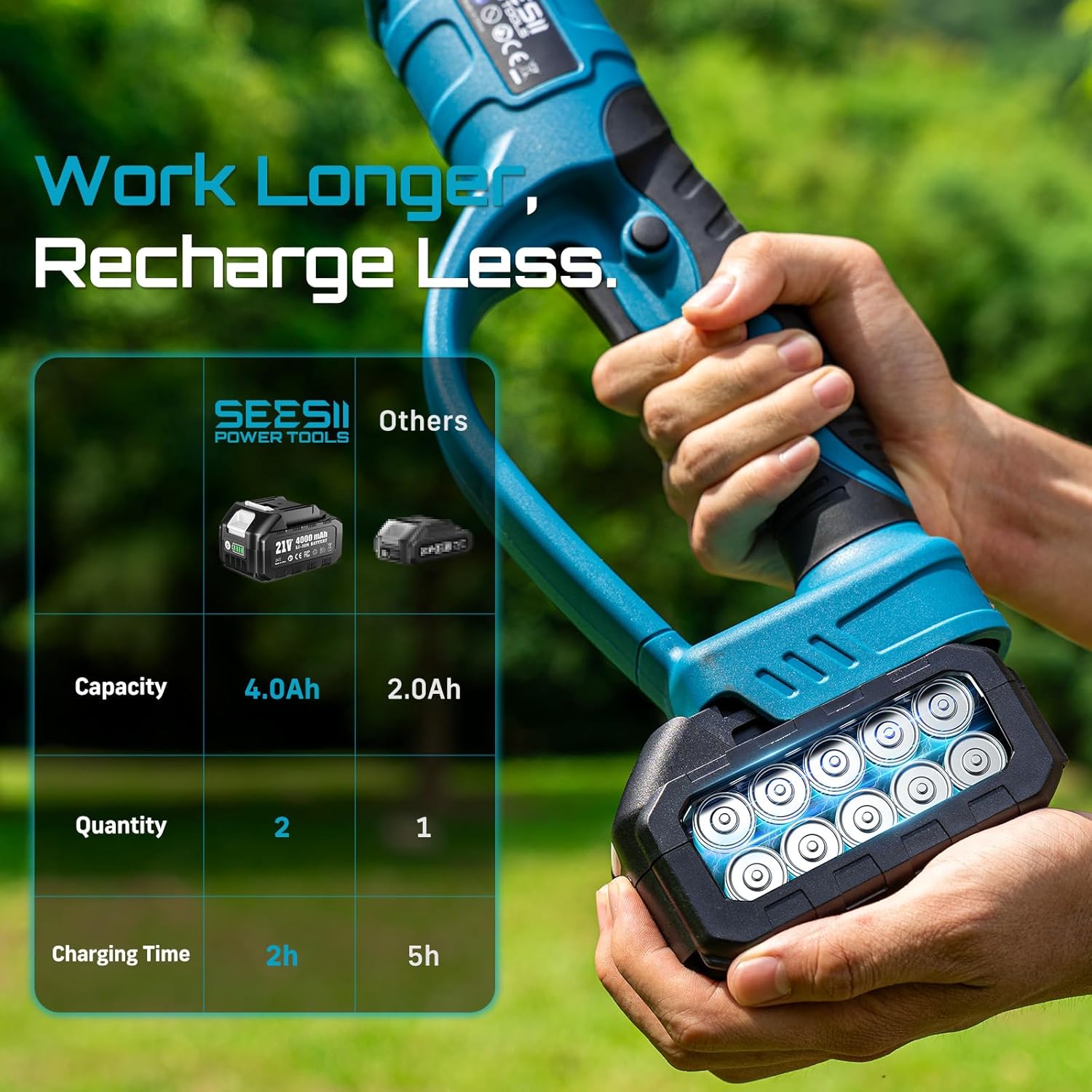 SEESII 2.5m Brushless Telescop - огляд і ціна Gardening Tools Scissors