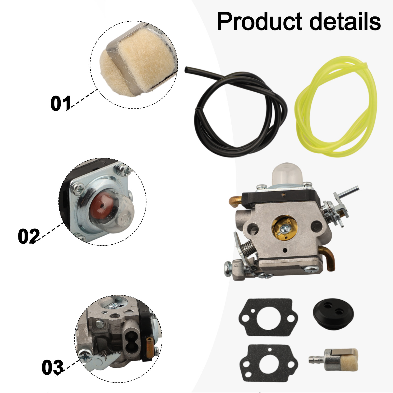 122HD45 Carburetor Color As Th - огляд і ціна Gardening Tools Names With Pictures