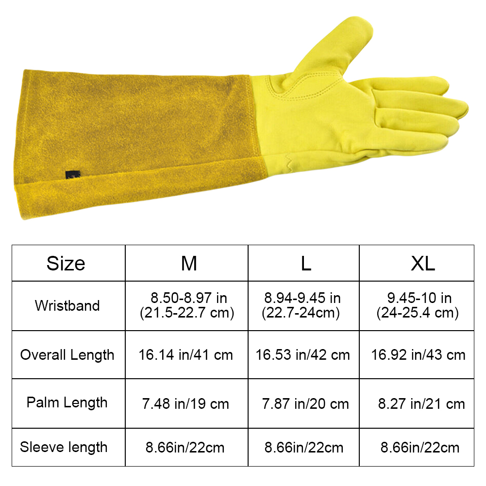 1 Pair Long Thorn Proof Garden - огляд і ціна Garden Gloves Thorn Proof