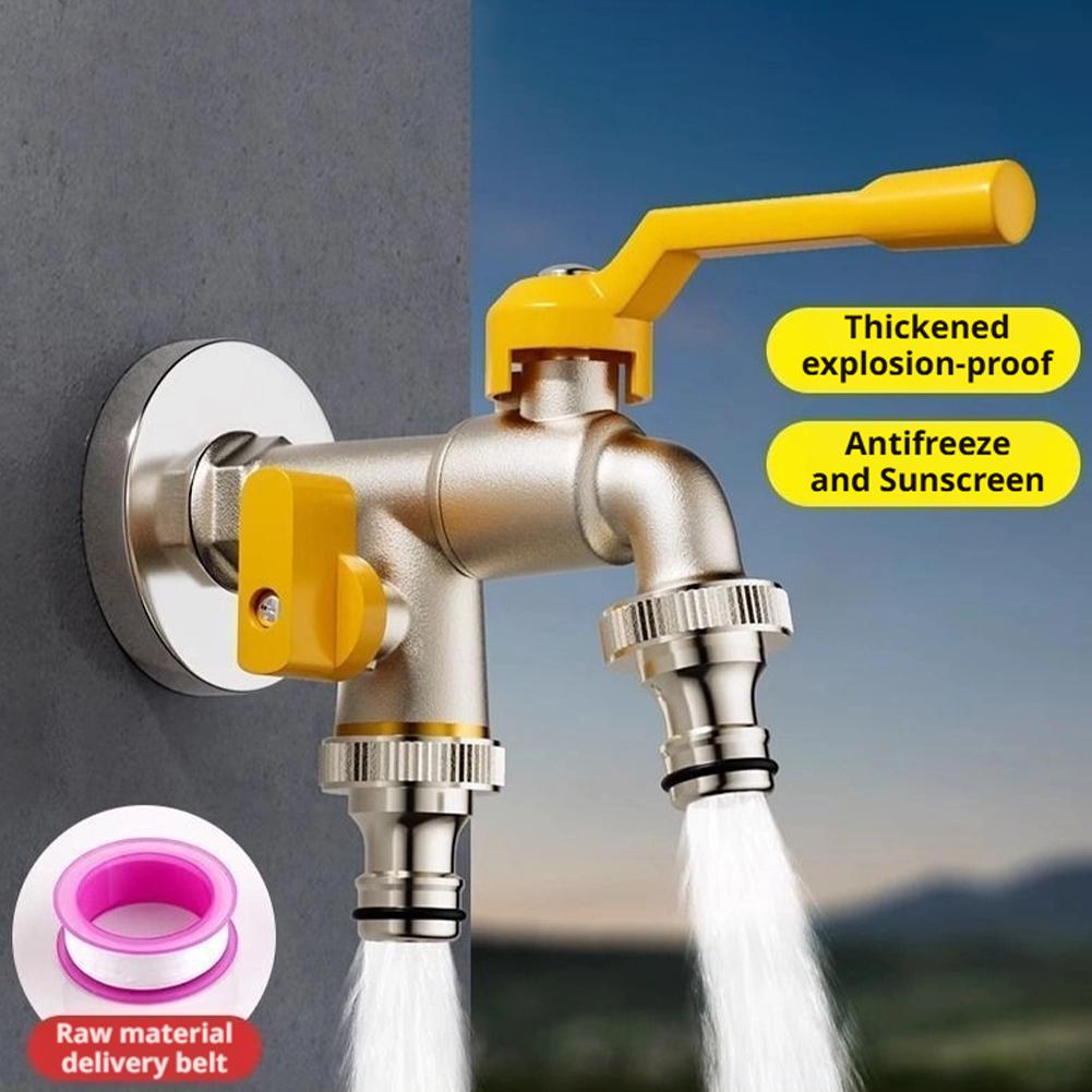 Outdoor Double Water Tap Fauce - огляд і ціна Gardening Tools And Equipment