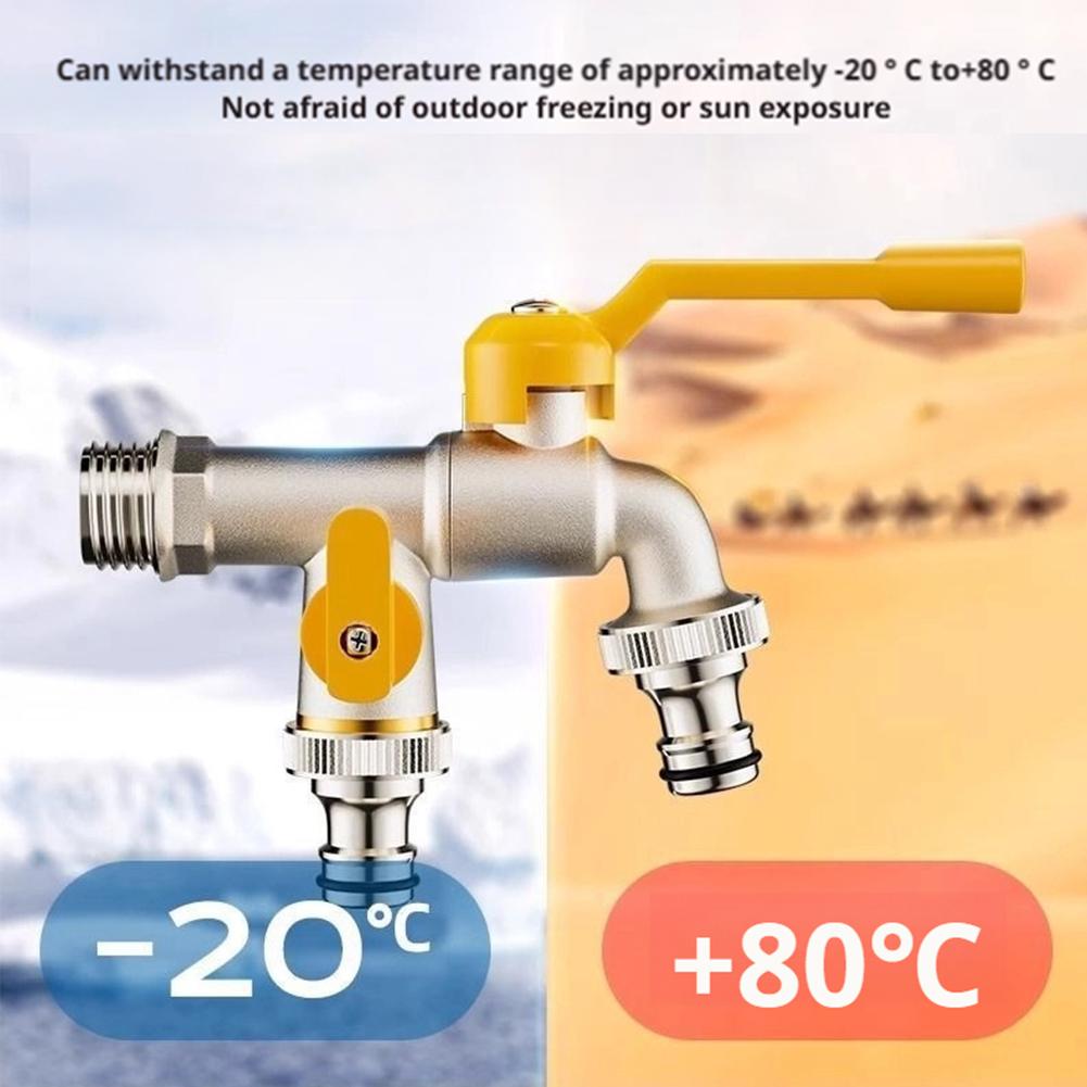Outdoor Double Water Tap Fauce - огляд і ціна Gardening Tools And Equipment