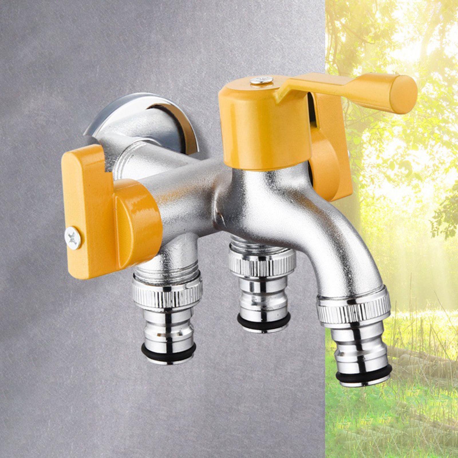 Outdoor Faucet Brass Three Way - огляд і ціна Gardening Tools And Equipment
