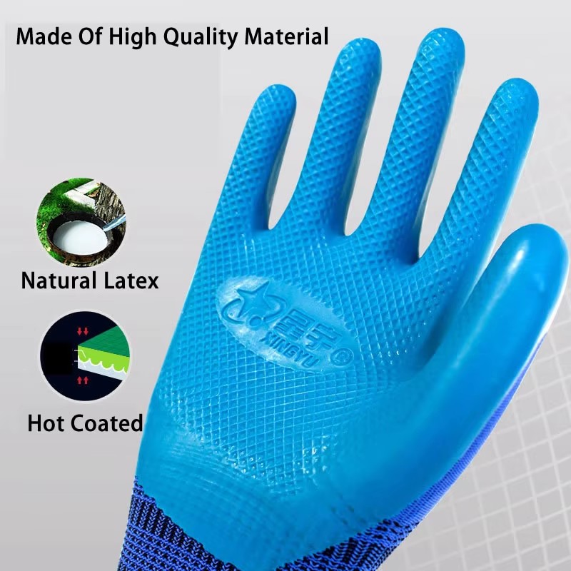 1/Pair Waterproof Rubber Coate - огляд і ціна Garden Gloves Thorn Proof