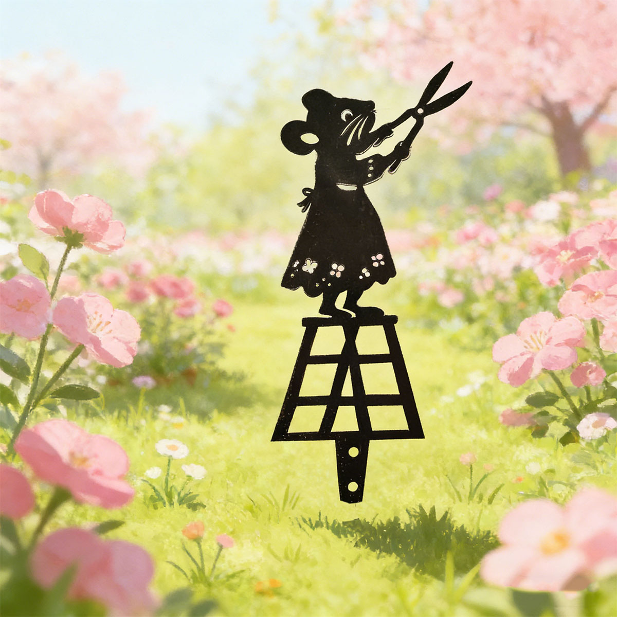 Black Silhouette Line Metal Ga - огляд і ціна Gardening Tools For Home