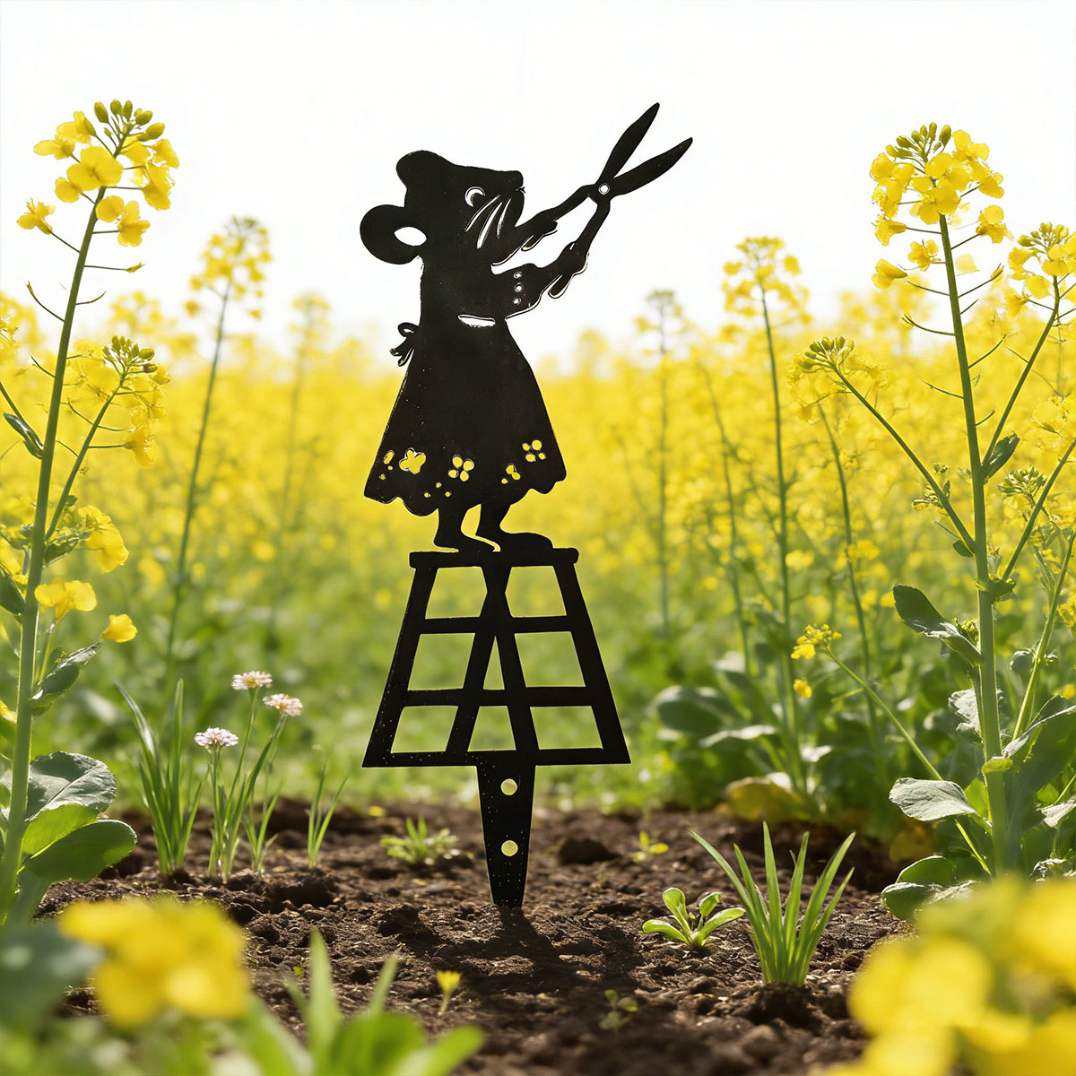Black Silhouette Line Metal Ga - огляд і ціна Gardening Tools For Home