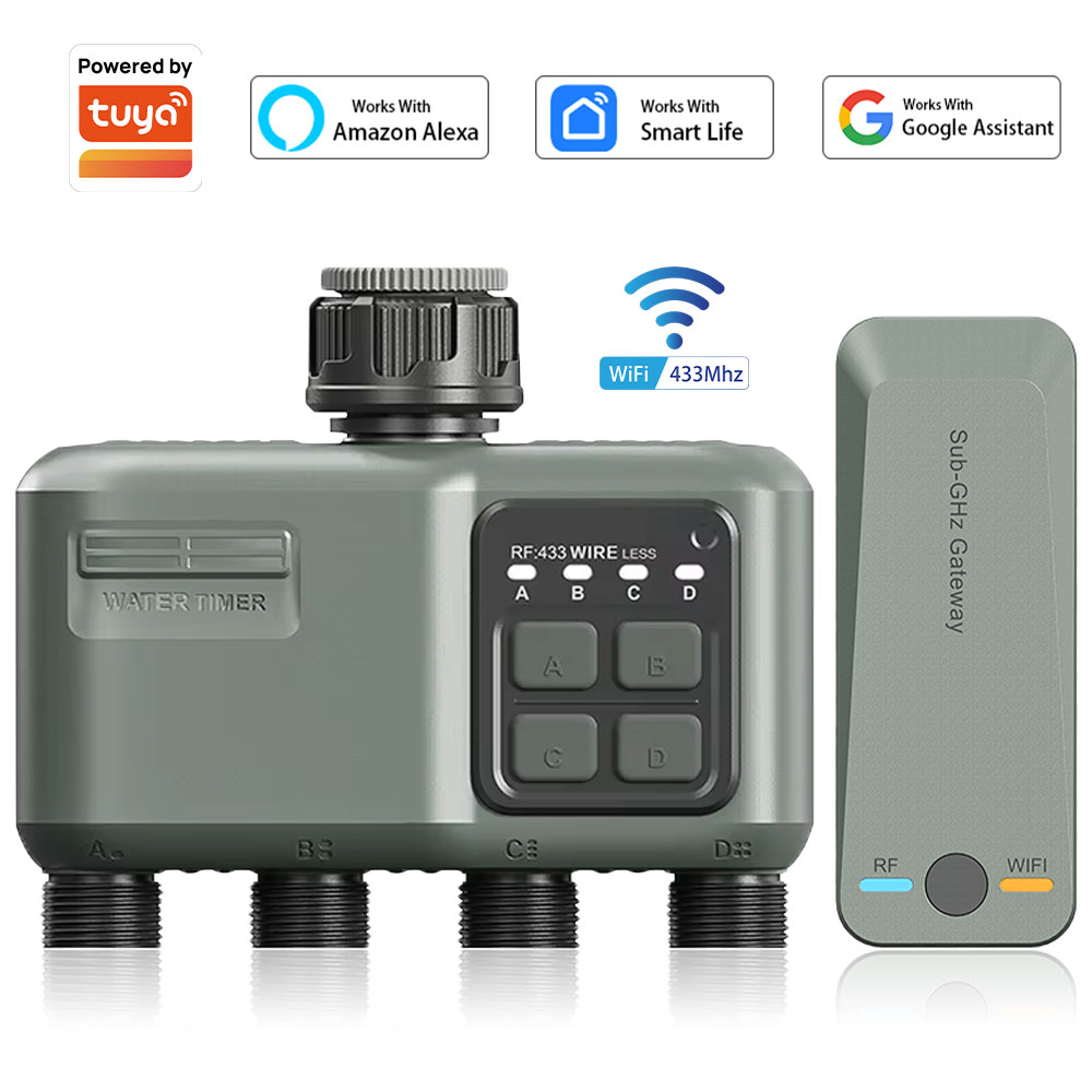 4 Outlet Programmable Water Ti - огляд і ціна Gardening Tools And Equipment