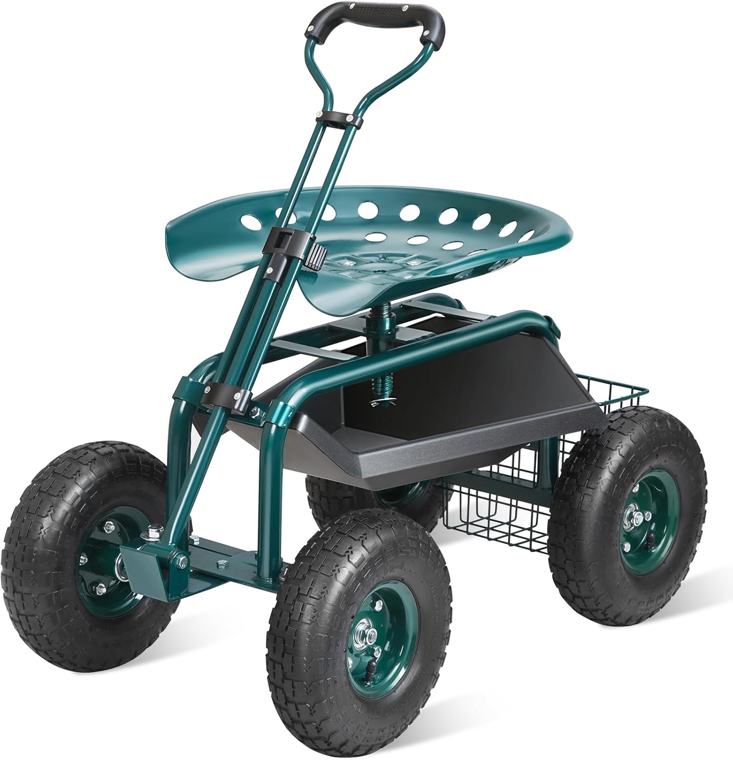 Garden Cart Rolling Workseat w - огляд і ціна Gardening Tools And Uses